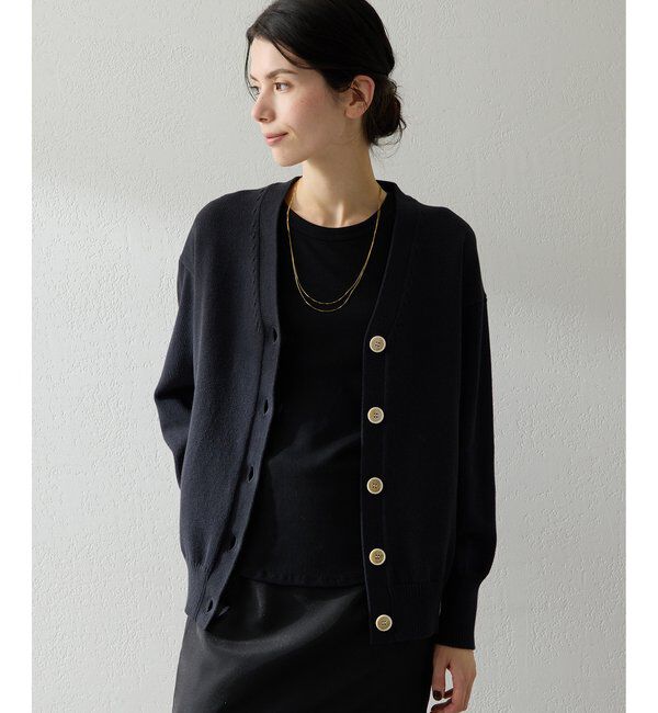  「ボタンカーディガン」|ニット・セーター|