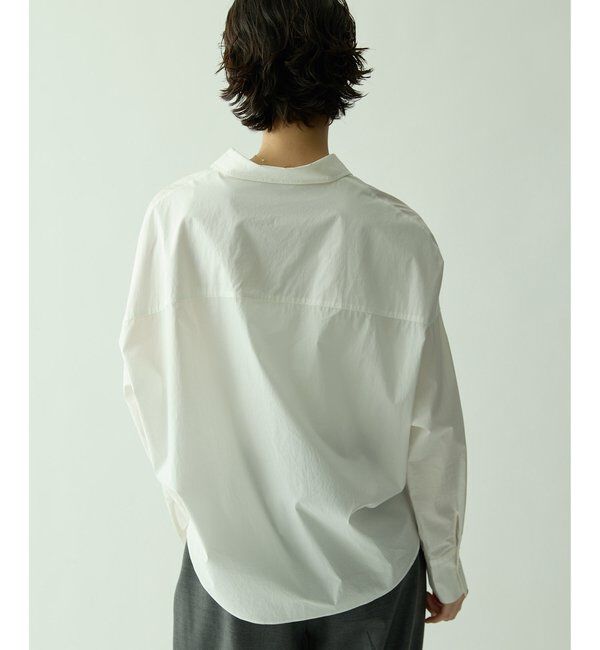 Drawing Numbers「【Drawing Numbers】スキッパーロングスリーブシャツ」|シャツ・ブラウス|