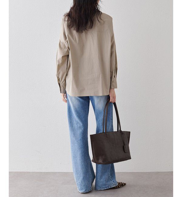 Drawing Numbers「【Drawing Numbers】スキッパーロングスリーブシャツ」|シャツ・ブラウス|