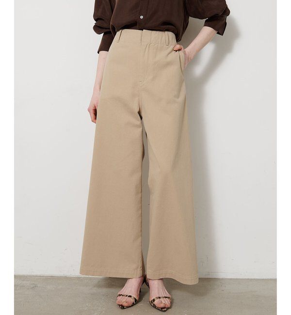  「ワンウォッシュチノパンツ」|チノ|