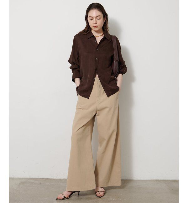  「ワンウォッシュチノパンツ」|チノ|