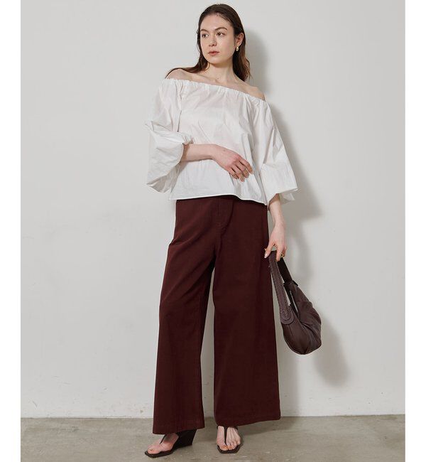  「ワンウォッシュチノパンツ」|チノ|