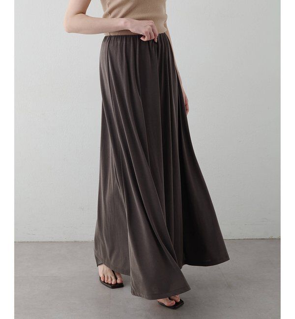  「フィブリル天竺ギャザースカート」|スカート|