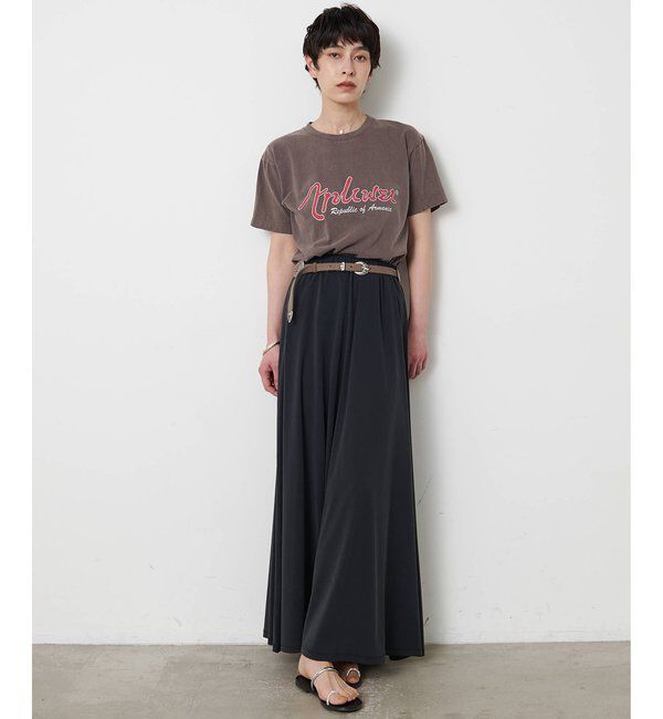  「フィブリル天竺ギャザースカート」|スカート|