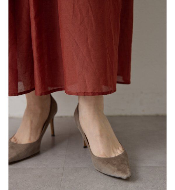  「シルクコットンギャザーワンピース」|ワンピース|