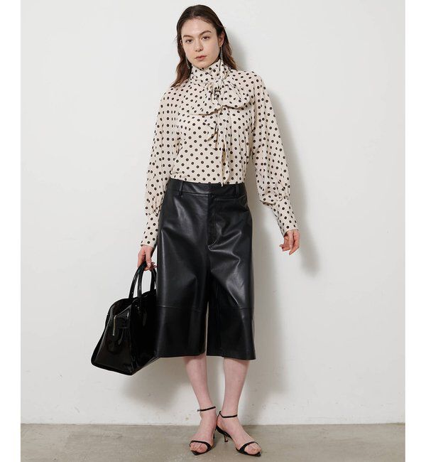  「ドットボウタイブラウス」|シャツ・ブラウス|