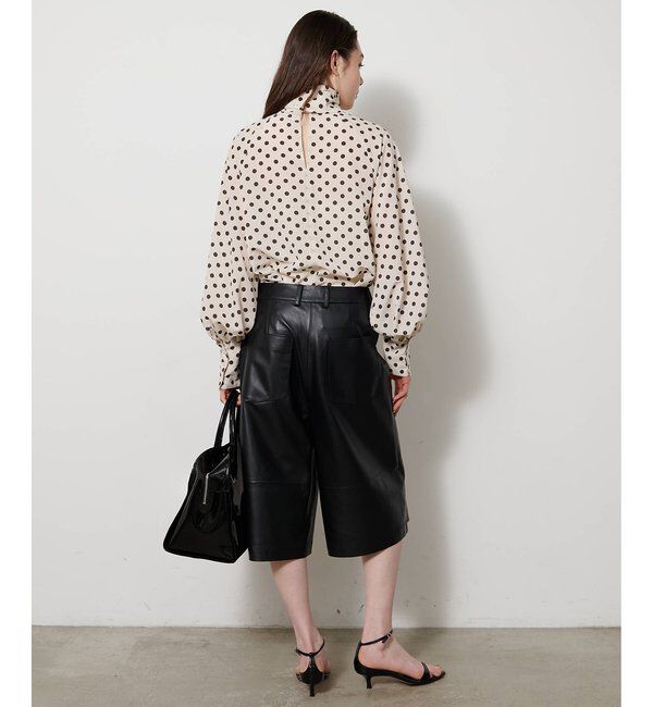  「ドットボウタイブラウス」|シャツ・ブラウス|