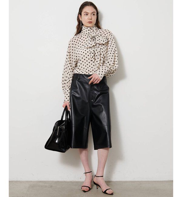  「ドットボウタイブラウス」|シャツ・ブラウス|