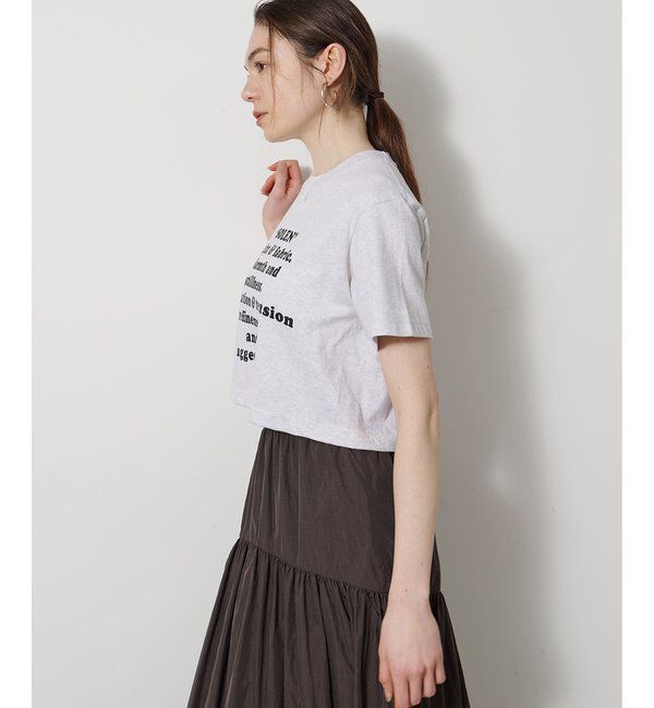  「レタリングTシャツ」|Tシャツ・カットソー|