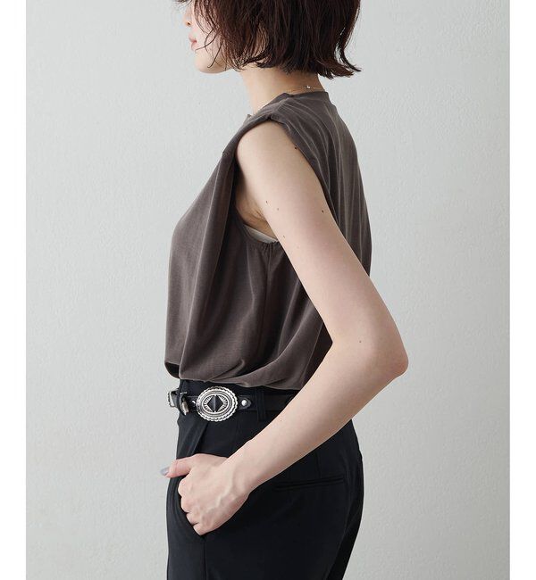  「フィブリルショルダータックプルオーバー」|Tシャツ・カットソー|