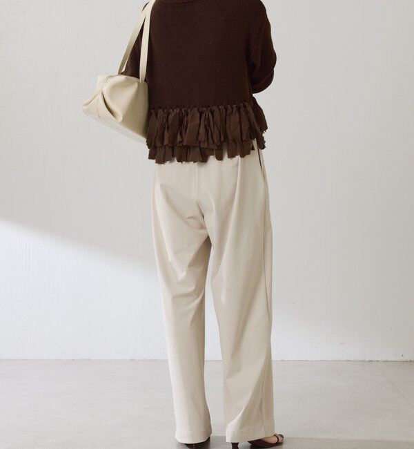  「裾フリンジニット」|ニット・セーター|