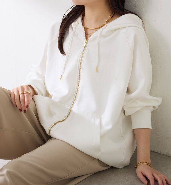  「ドロストポンチパーカー」|Tシャツ・カットソー|