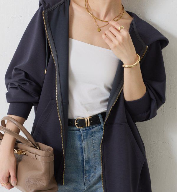  「ドロストポンチパーカー」|Tシャツ・カットソー|