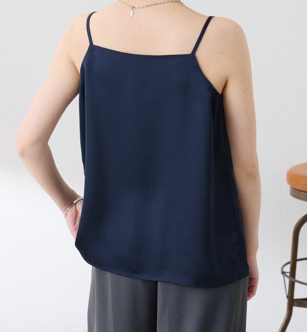  「2WAY サテンキャミソール」|シャツ・ブラウス|