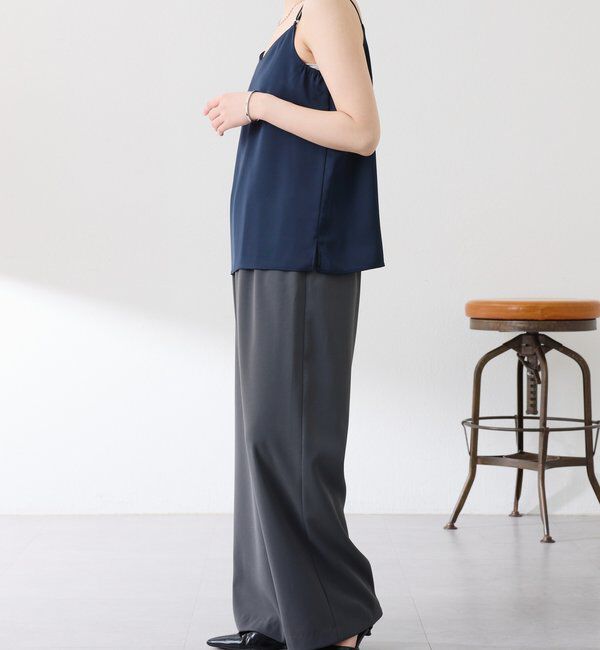  「2WAY サテンキャミソール」|シャツ・ブラウス|