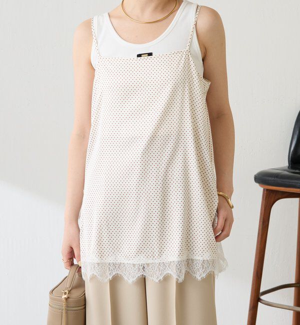  「リブタンクトップ」|Tシャツ・カットソー|