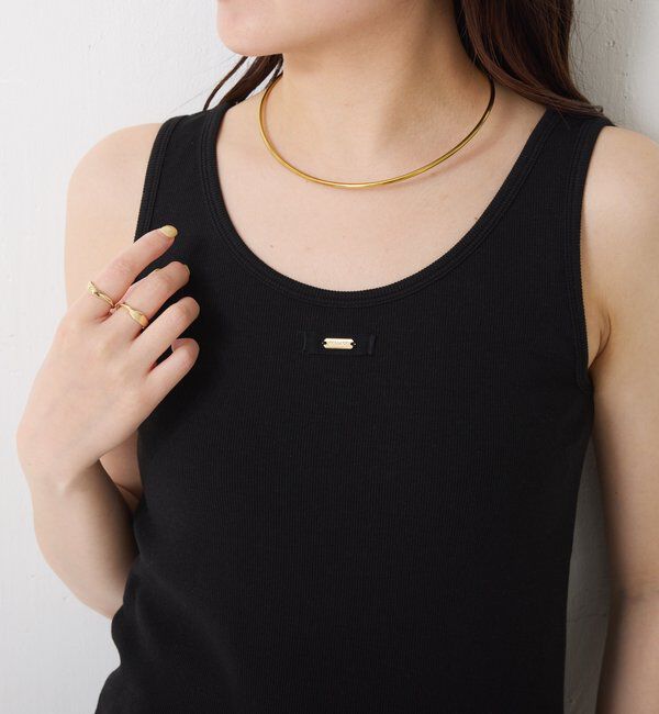  「リブタンクトップ」|Tシャツ・カットソー|