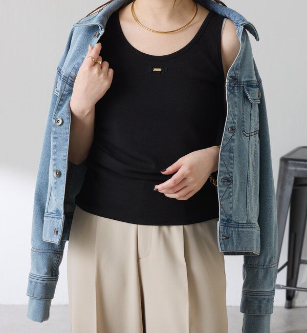  「リブタンクトップ」|Tシャツ・カットソー|