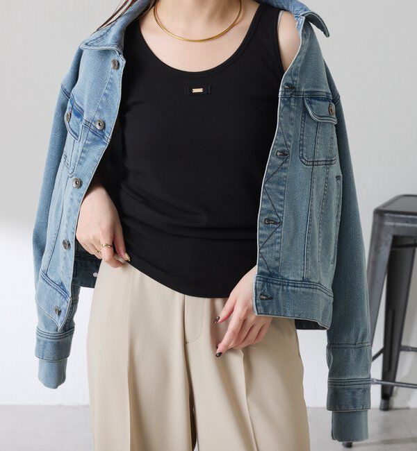  「リブタンクトップ」|Tシャツ・カットソー|