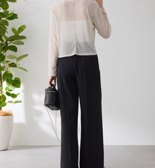  「【トレンドアイテム】シアードットカーディガン」|カーディガン|