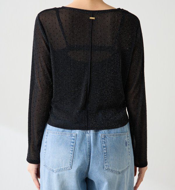  「【トレンドアイテム】シアードットカーディガン」|カーディガン|