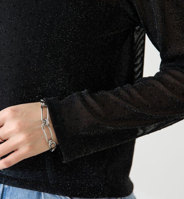  「【トレンドアイテム】シアードットカーディガン」|カーディガン|