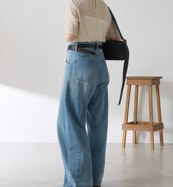  「【トレンドアイテム】シアードットチュールカットソー/アンサンブル」|Tシャツ・カットソー|