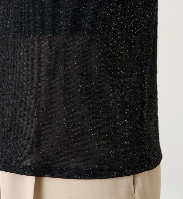  「【トレンドアイテム】シアードットチュールカットソー/アンサンブル」|Tシャツ・カットソー|