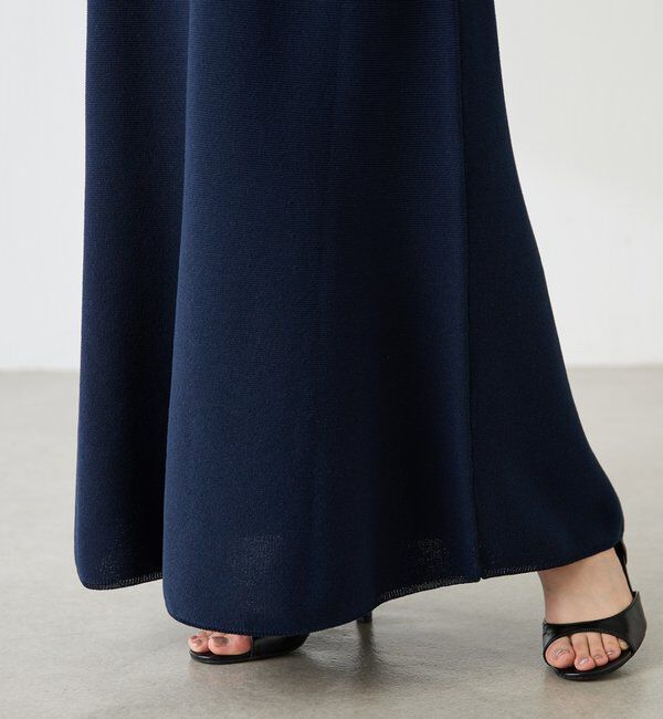  「ニットロングスカート」|スカート|