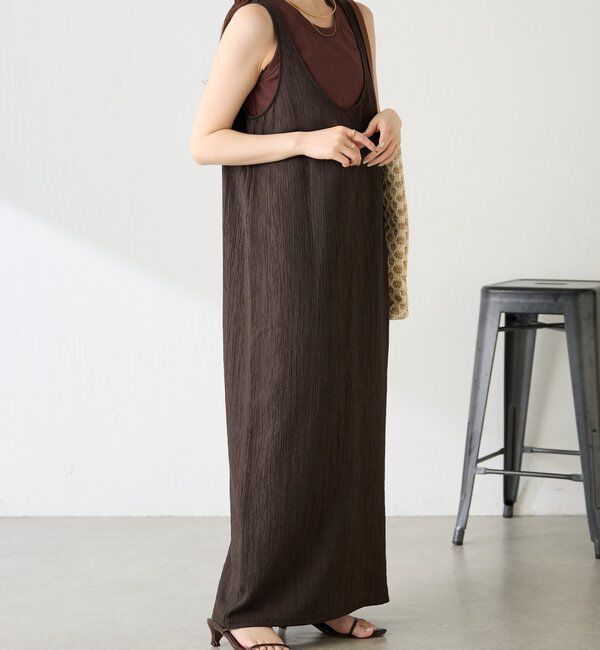  「レイヤードタンクワンピース」|ワンピース|