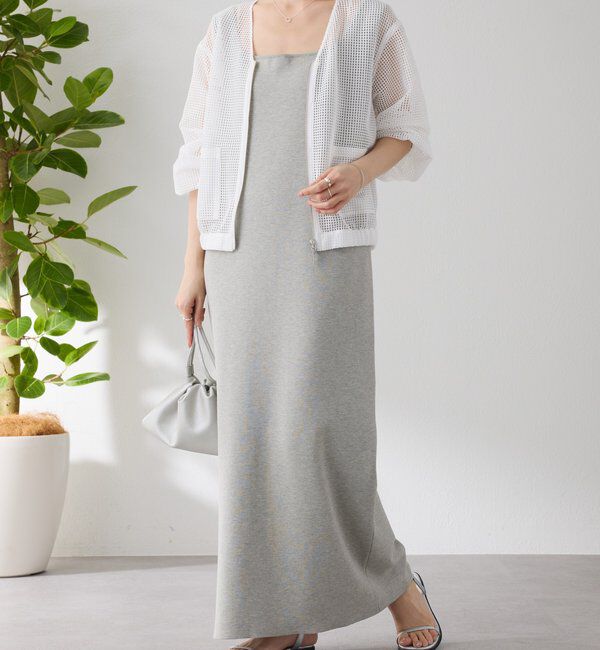  「【夏にも着れる長袖】Vネックシアーブルゾン」|その他|