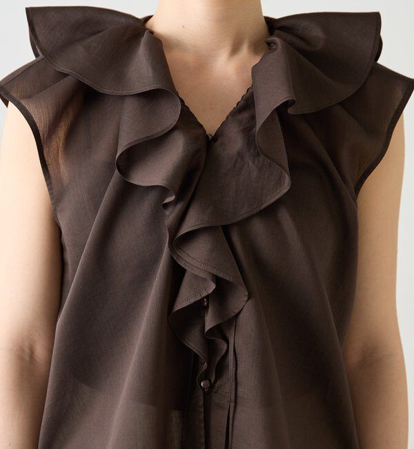  「ラッフルフレンチブラウス」|シャツ・ブラウス|