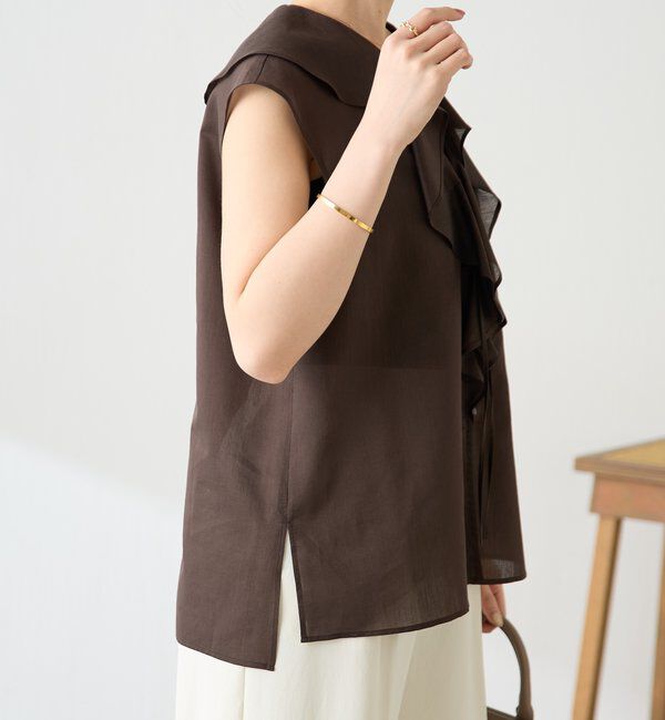  「ラッフルフレンチブラウス」|シャツ・ブラウス|