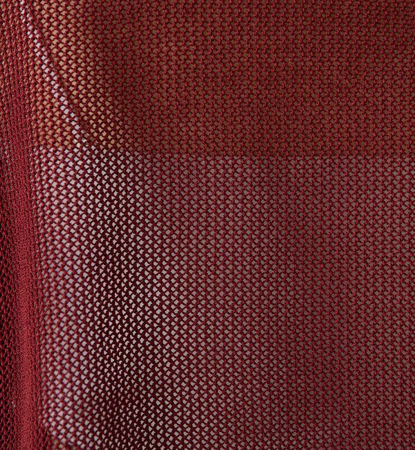  「メッシュロゴフレンチニット」|ニット・セーター|