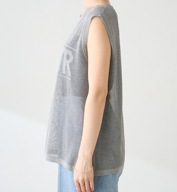  「メッシュロゴフレンチニット」|ニット・セーター|