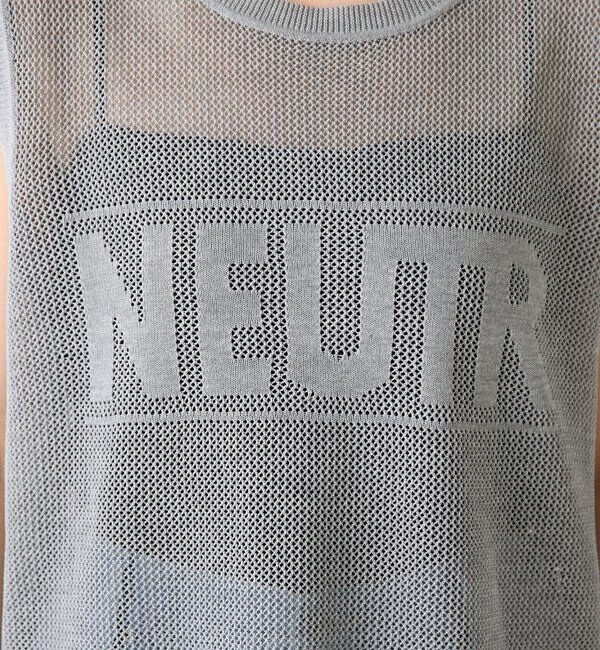  「メッシュロゴフレンチニット」|ニット・セーター|