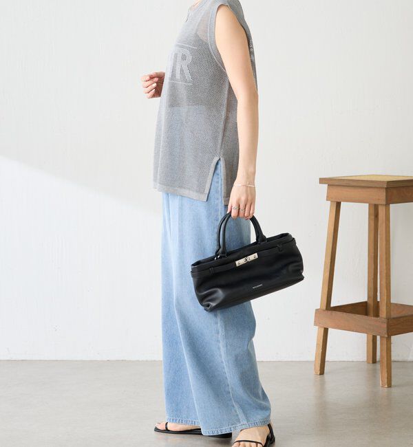  「メッシュロゴフレンチニット」|ニット・セーター|