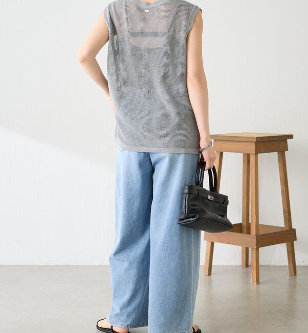  「メッシュロゴフレンチニット」|ニット・セーター|