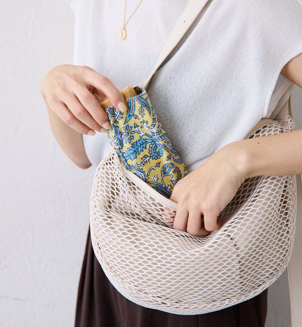  「【PAPILLONNER/パピヨネ】ペイズリー柄折り畳み傘」|その他|