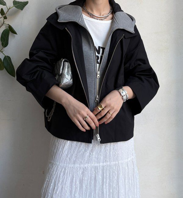  「【WEB限定】2WAYブルゾン」|ブルゾン・スタジャン|ブラック