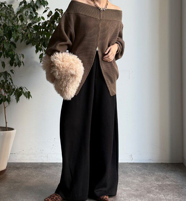  「【WEB限定】ダンボールカーブパンツ」|チノ|