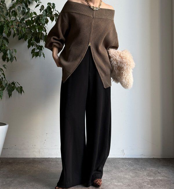  「【WEB限定】ダンボールカーブパンツ」|チノ|