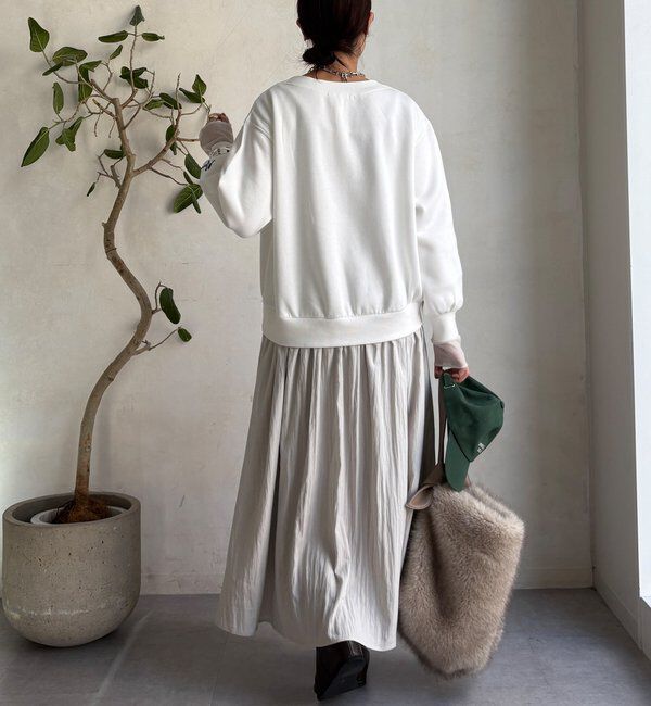  「【WEB限定】ハーフジップドッキングワンピース」|ワンピース|