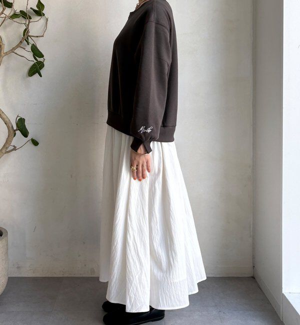  「【WEB限定】ハーフジップドッキングワンピース」|ワンピース|