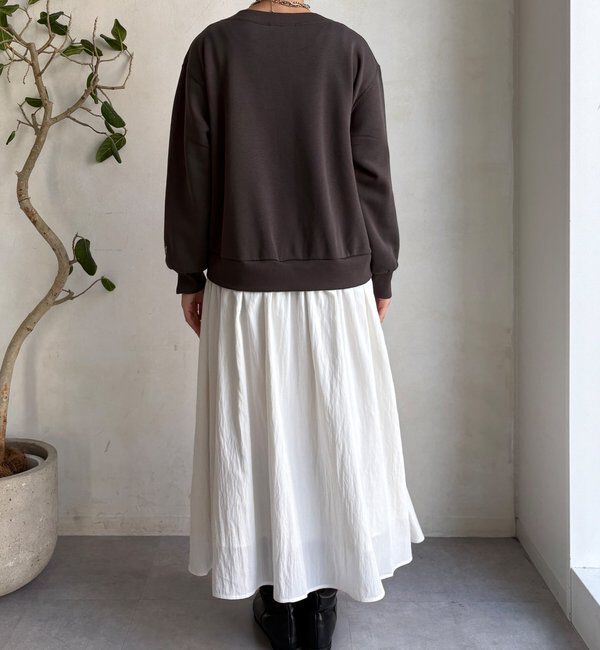  「【WEB限定】ハーフジップドッキングワンピース」|ワンピース|