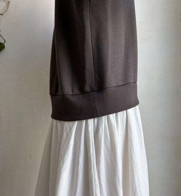  「【WEB限定】ハーフジップドッキングワンピース」|ワンピース|