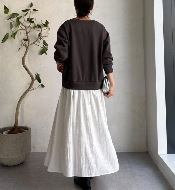  「【WEB限定】ハーフジップドッキングワンピース」|ワンピース|