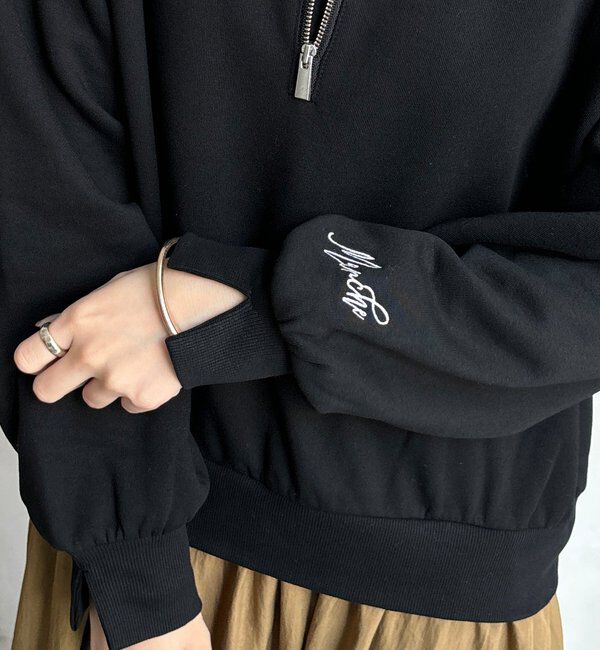  「【WEB限定】ハーフジップドッキングワンピース」|ワンピース|