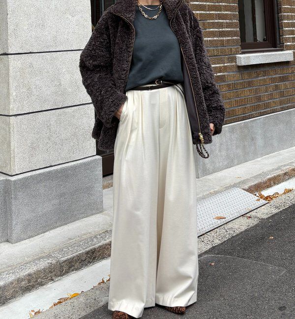  「【インフルエンサーOKOCHI企画】ボアブルゾン」|その他|