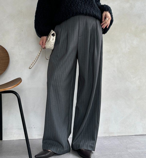  「裏起毛ボンディングパンツ」|チノ|